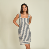 Chevron Short Dress (249)