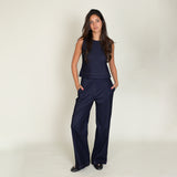 Sleeveless Denim Top (Twill)