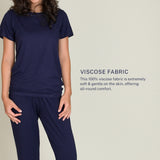 Pyjama Set - Pants & Short Sleeve T-shirt