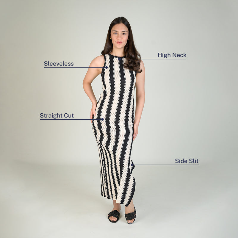 Womens Long Net Dress(146)