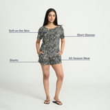 Pyjama Set - Pant & Long Sleeve Shirt | Zebra print