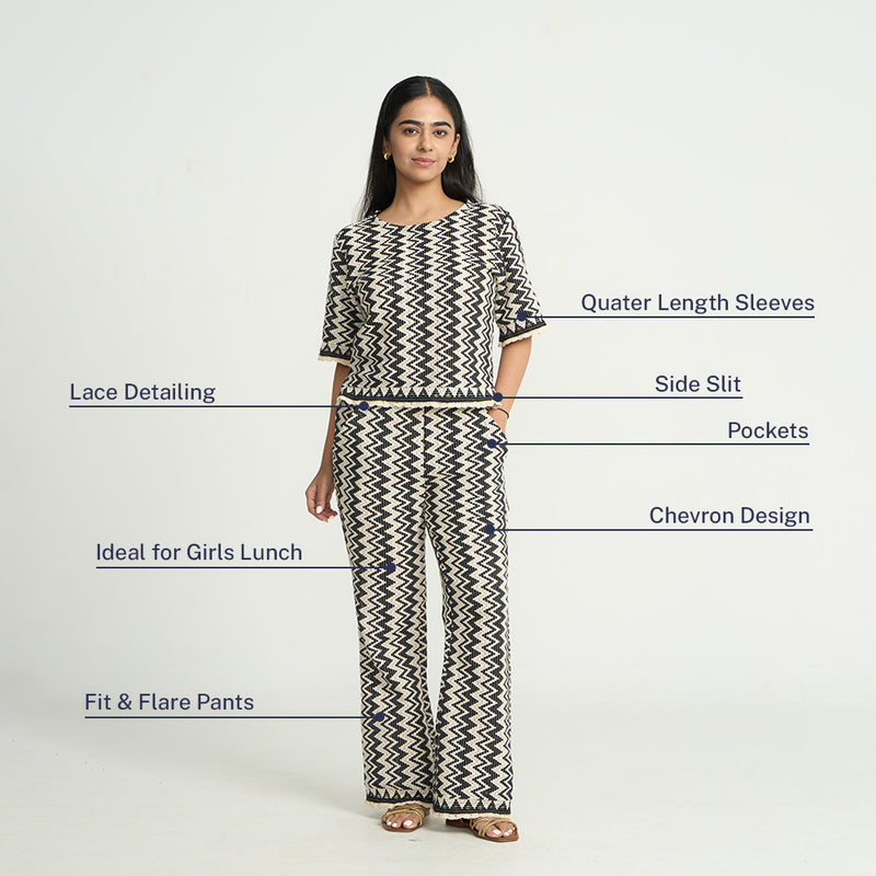 Chevron Co-ord Set (147)