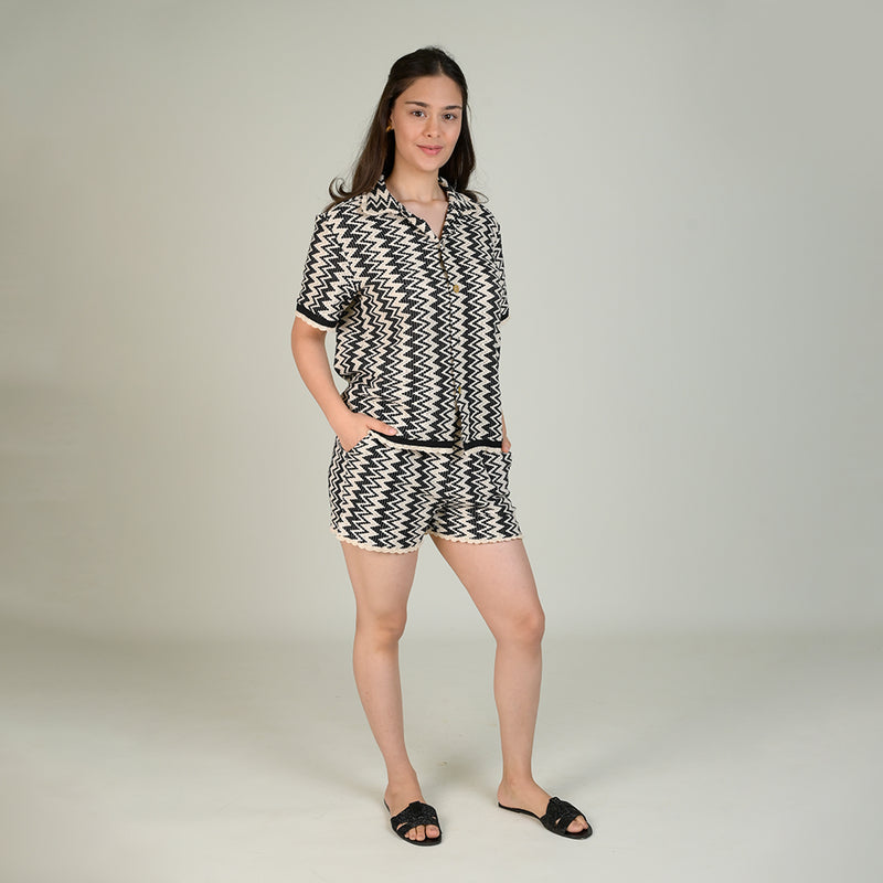 Chevron Co-ord Set (147)