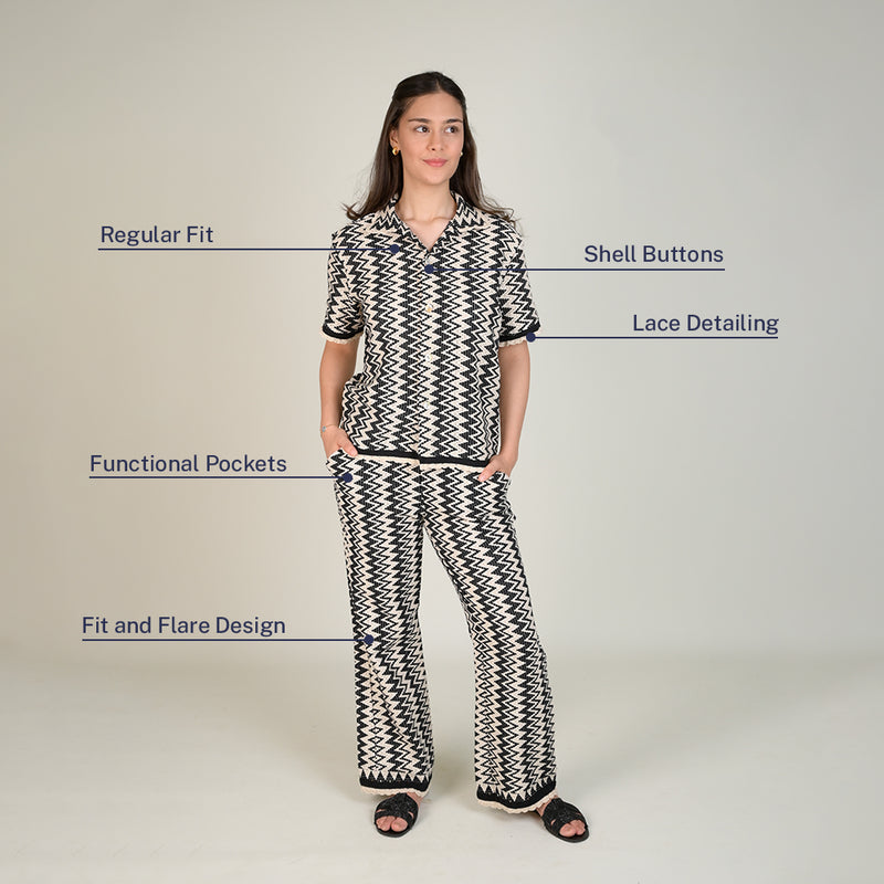 Chevron Co-ord Set (147)