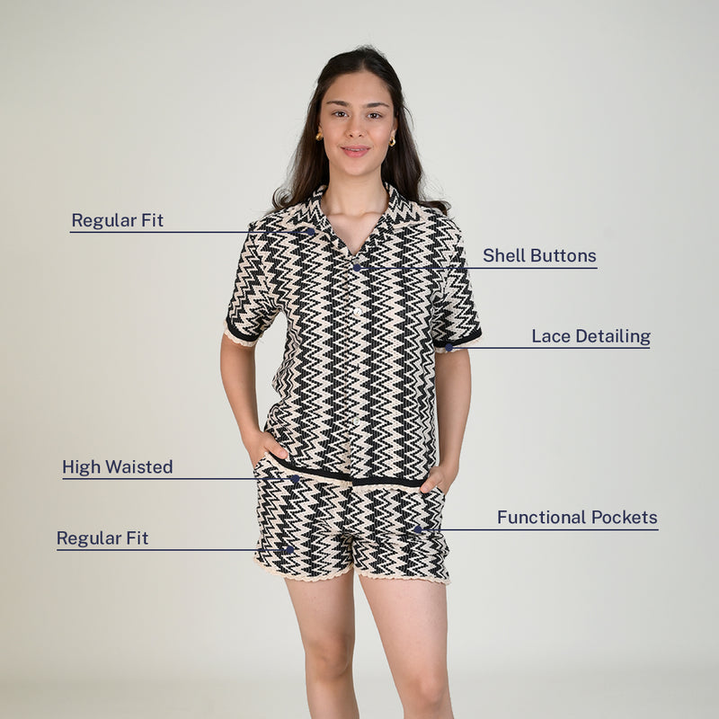 Chevron Co-ord Set (147)