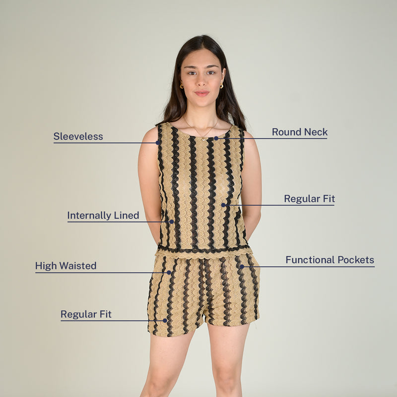 Scallop Co-ord Set (113)